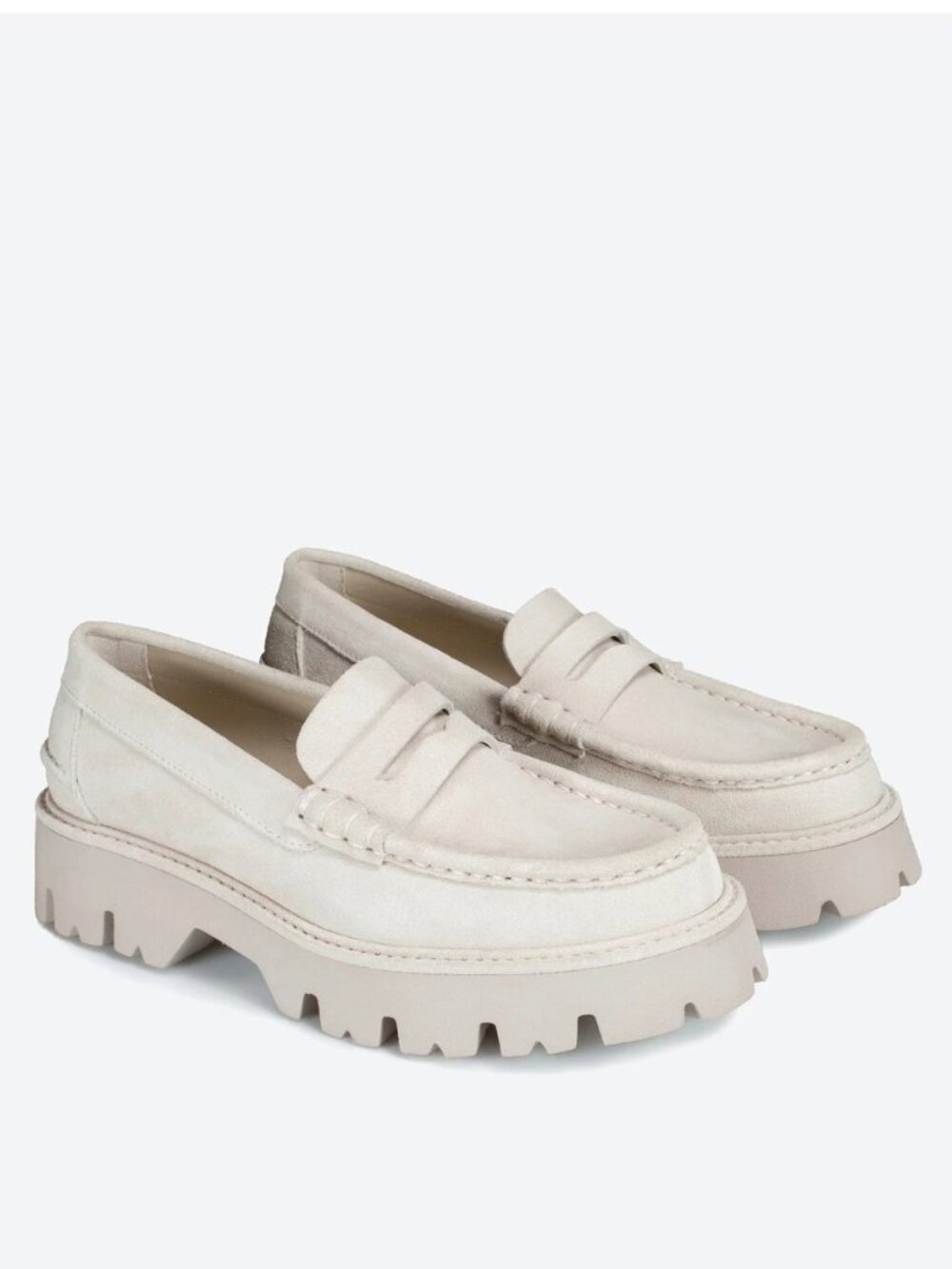 $690 Pedro Garcia Sebas Loafer SHOES SUEDE BASMATI CASTORO 39.5 (DD15)